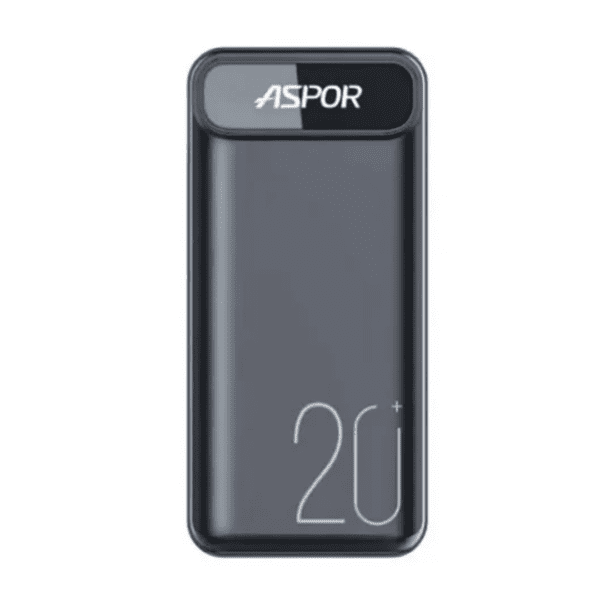 Aspor A396 20,000 Mah 22.5W Fast Charge Power bank